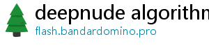 deepnude algorithm